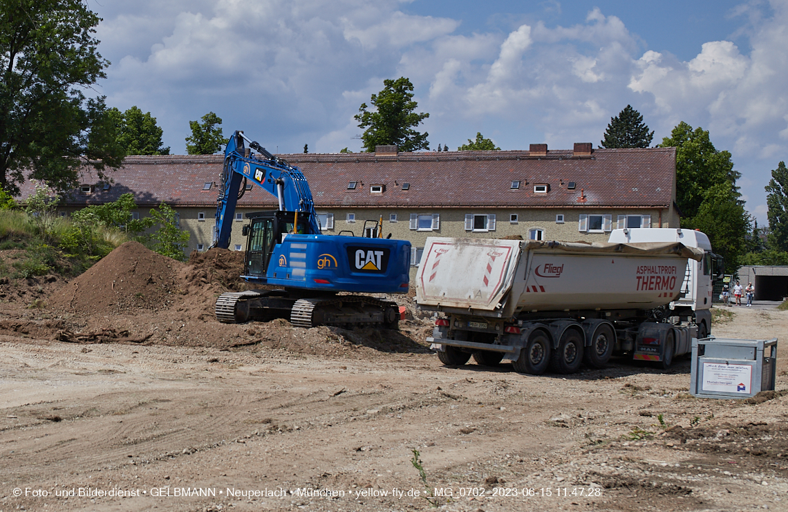 15.06.2023 - Abriss und Neubau der Maikäfersiedlung in Berga am LAim und Neuperlach